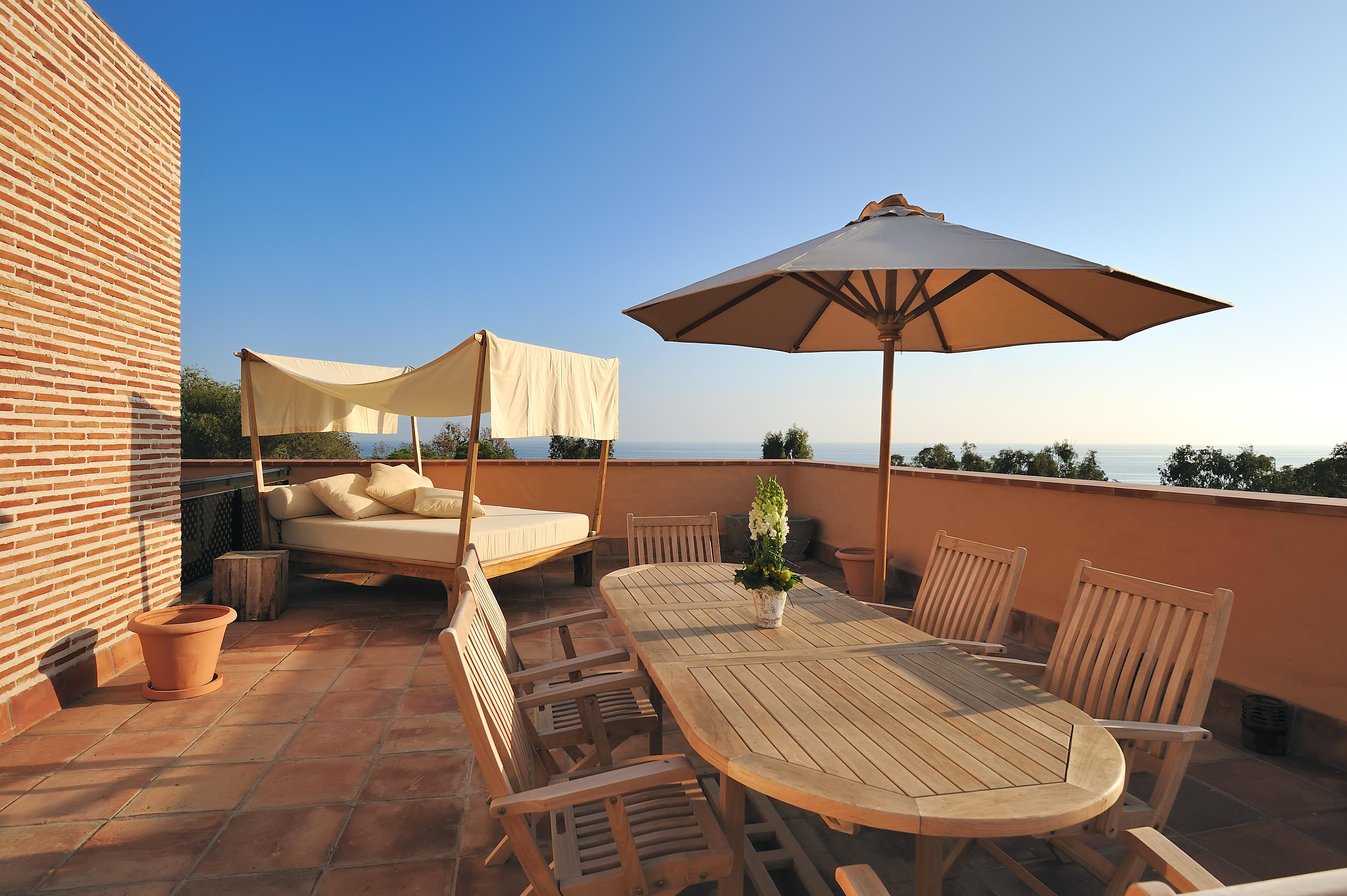 Vincci Seleccion Estrella Del Mar Hotel Marbella Ngoại thất bức ảnh A patio