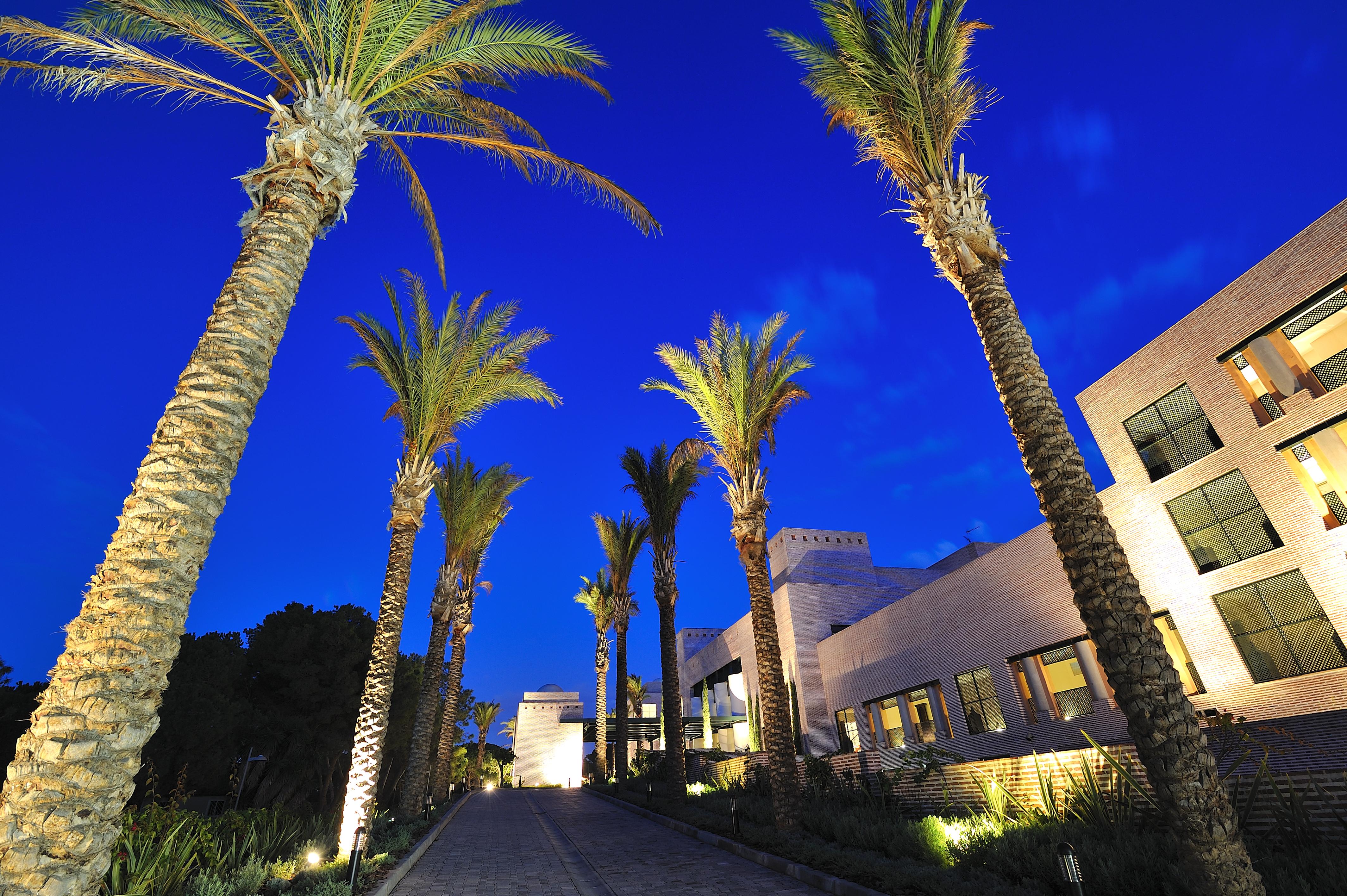 Vincci Seleccion Estrella Del Mar Hotel Marbella Ngoại thất bức ảnh The campus at night