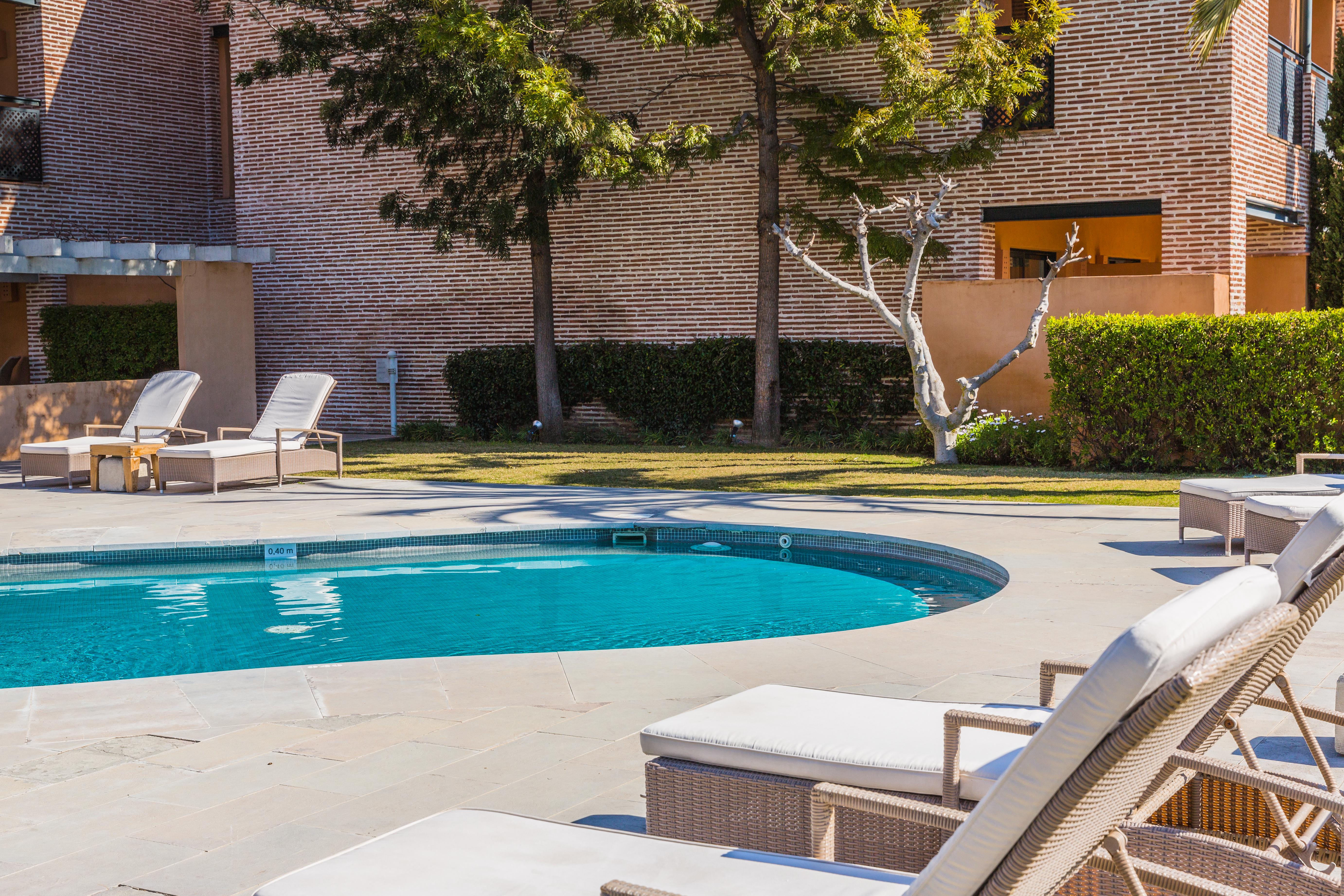 Vincci Seleccion Estrella Del Mar Hotel Marbella Ngoại thất bức ảnh The pool at the Hotel Valley Ho